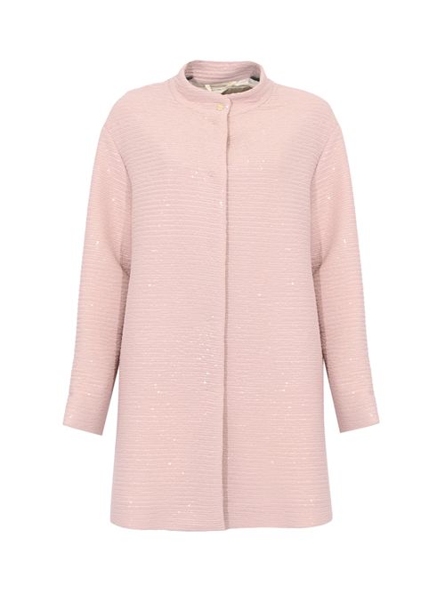 Cappotto con paillettes Rosa scuro Herno | CA000610D 12862S4173